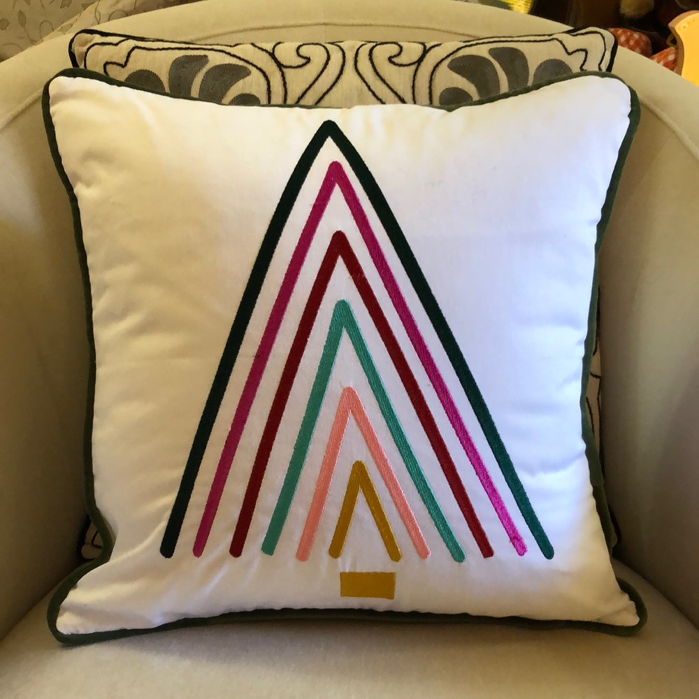 Holiday Tree Pillow - NWT